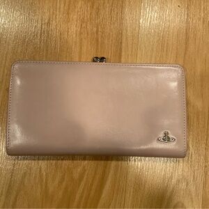 Vivienne Westwood Pink Leather Wallet